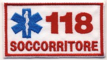 soccorritore-118-con-esculapio-patch-velcro-catanzaro-lido